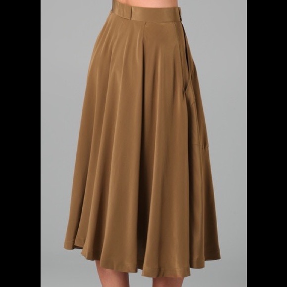 Madewell Silk Canyon Midi Skirt - Picture 5 of 15